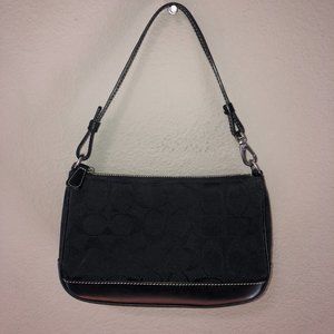Vintage black coach bag